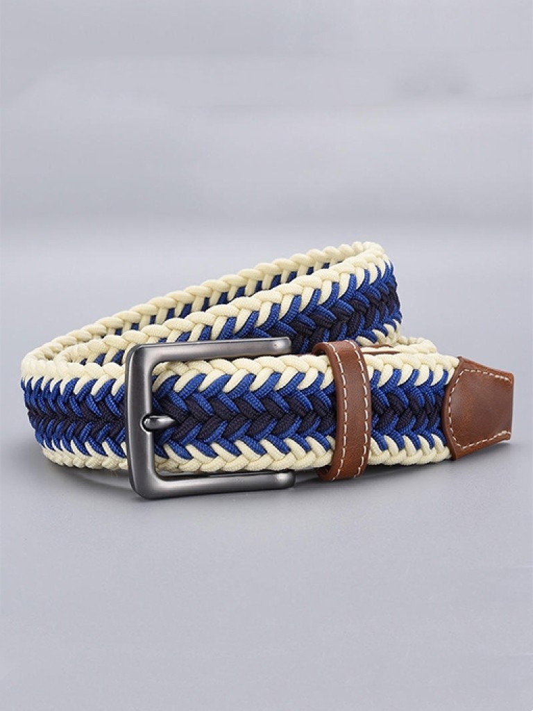 Custom No-Hole Design Lightweight Stretch Webbing Belts