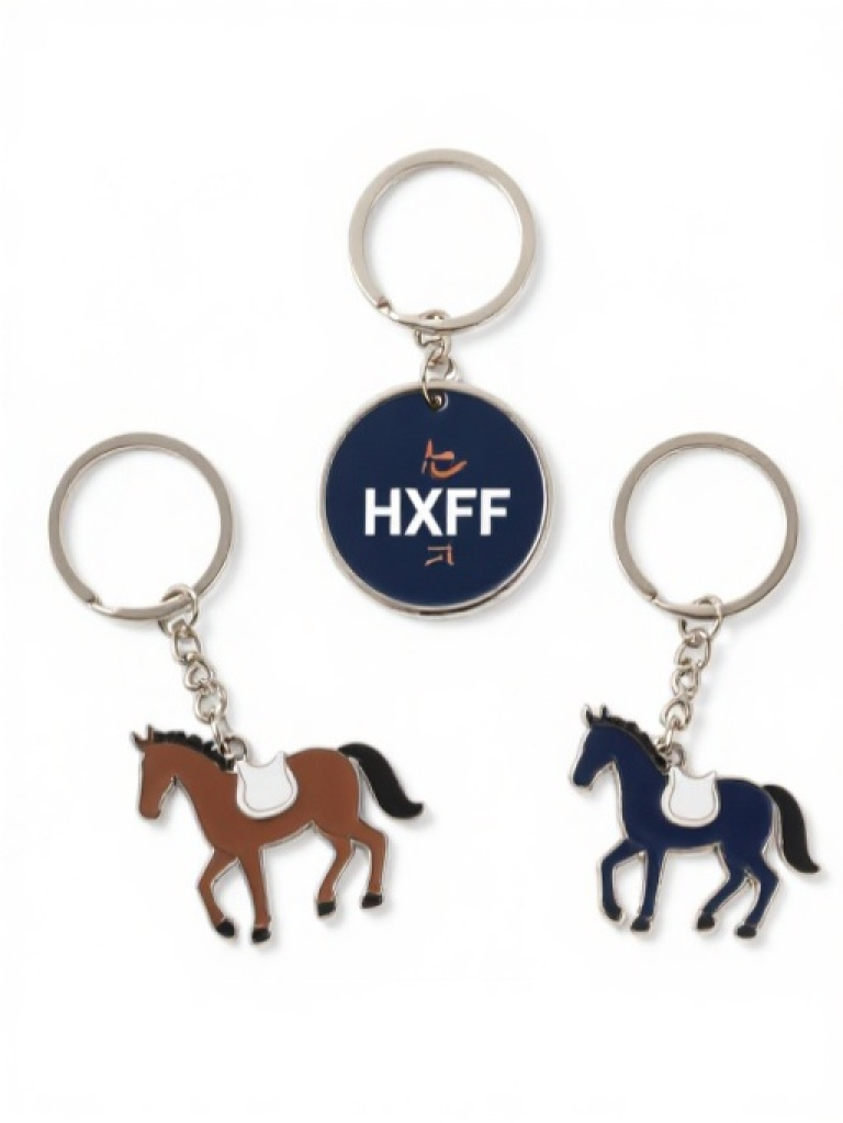 HXFF Equestrian Key Ring Set