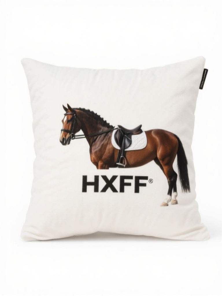 HXFF Equestrian Themed Pillow