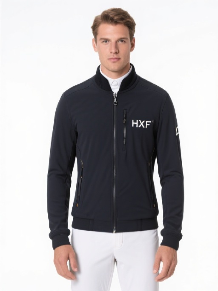 HXFF Men's Classic Riding Jacket