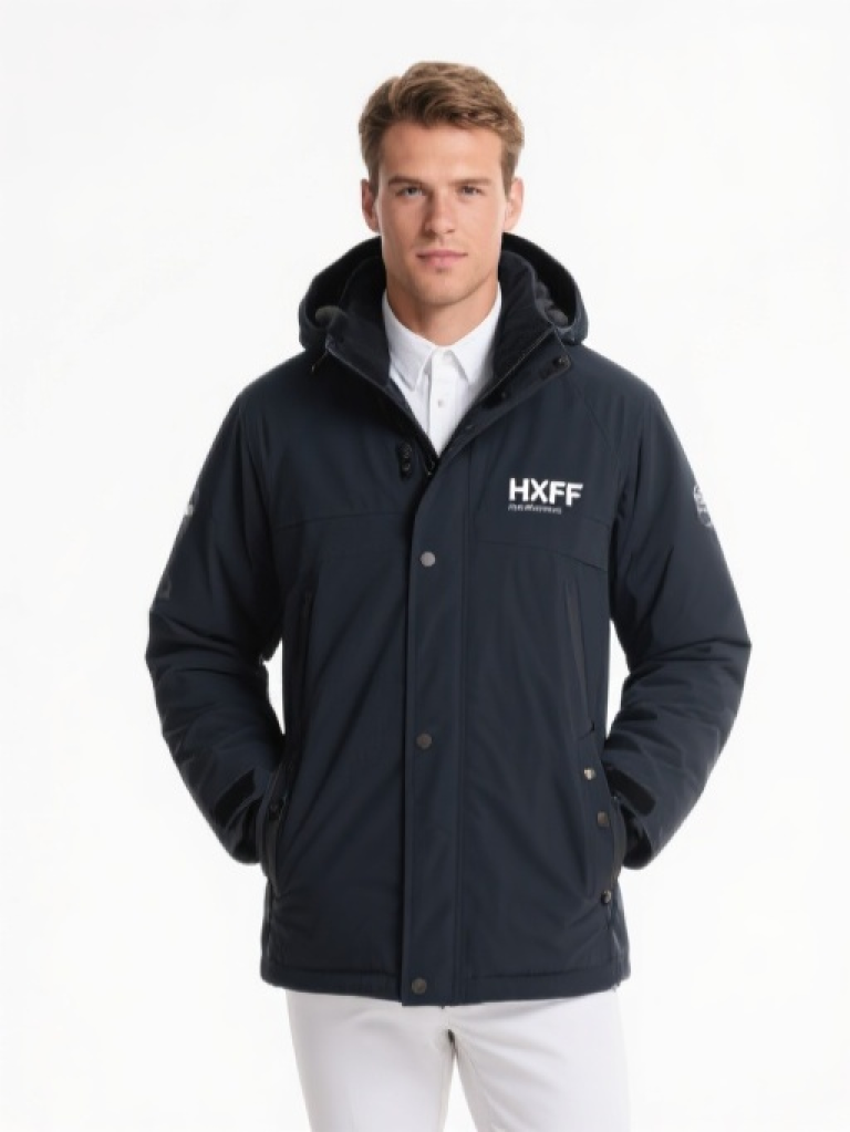 HXFF Men's Winter Riding Jacket