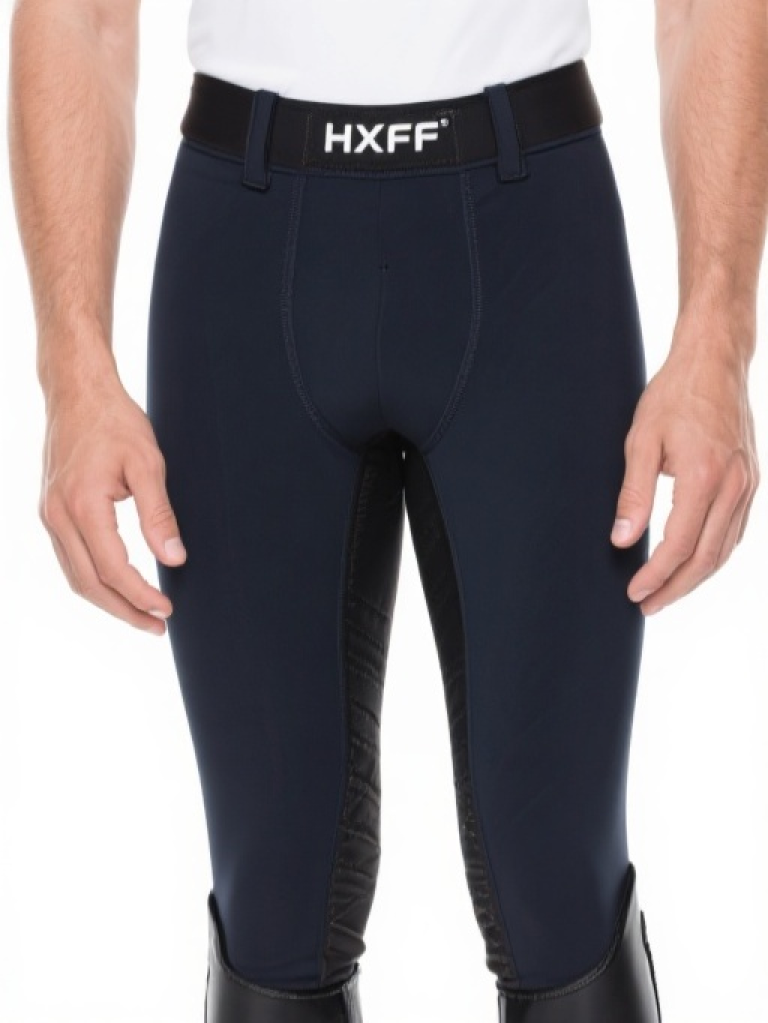 HXFF Men's Full Seat Riding Tights