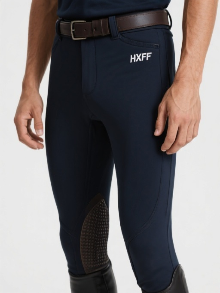 HXFF Men's Full Seat Silicone Breeches
