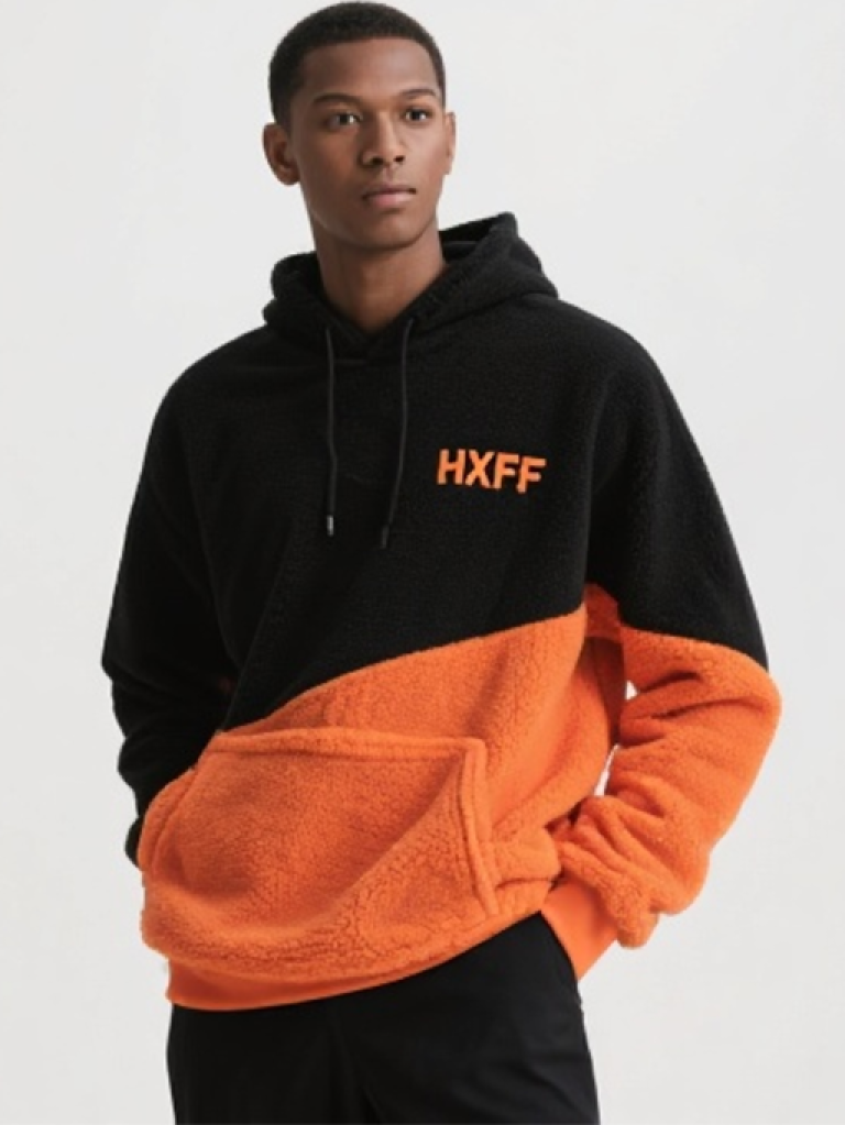 HXFF Men's Classic Equestrian Teddy Sweatshirt