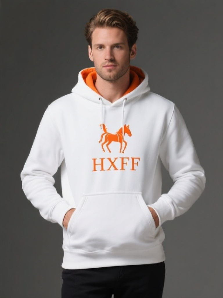 HXFF Men's Premium Equestrian Hoodie