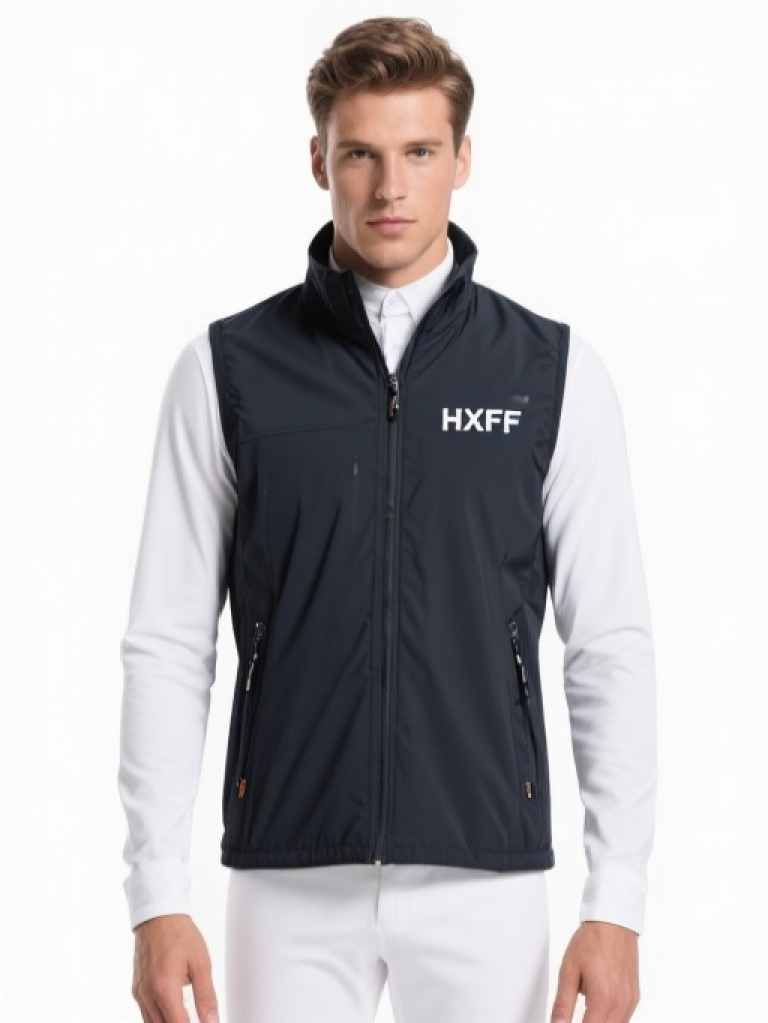 HXFF Men's Windproof Riding Vest