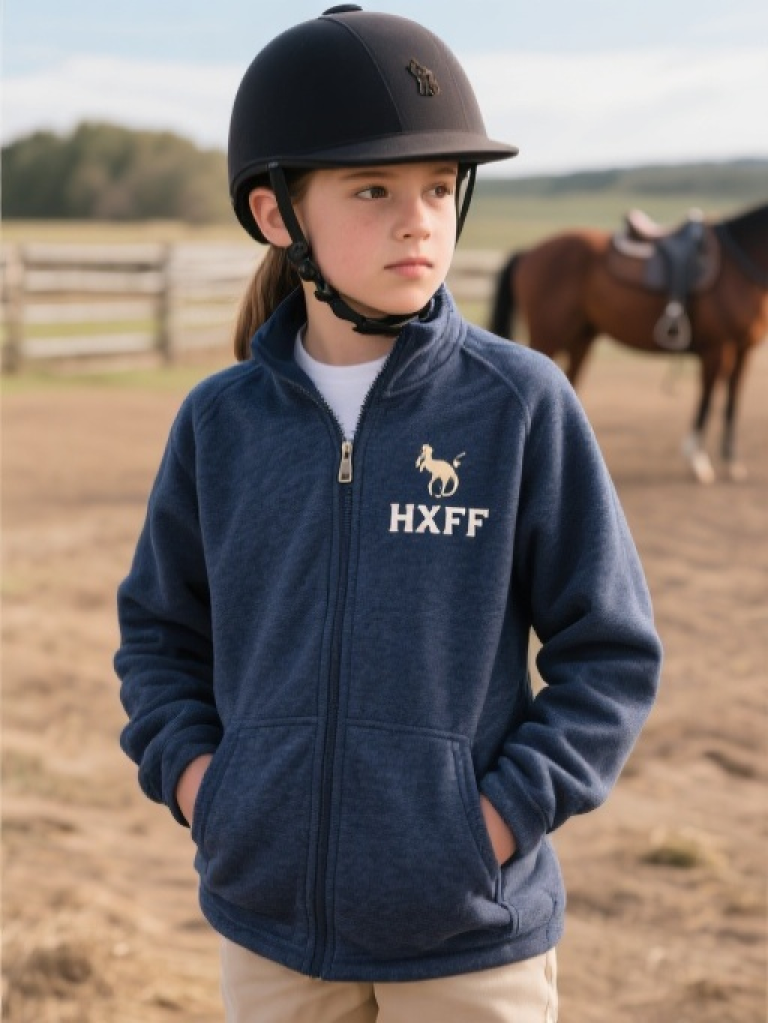 Young rider Girls Spiffy Full Zip Sweatshirt