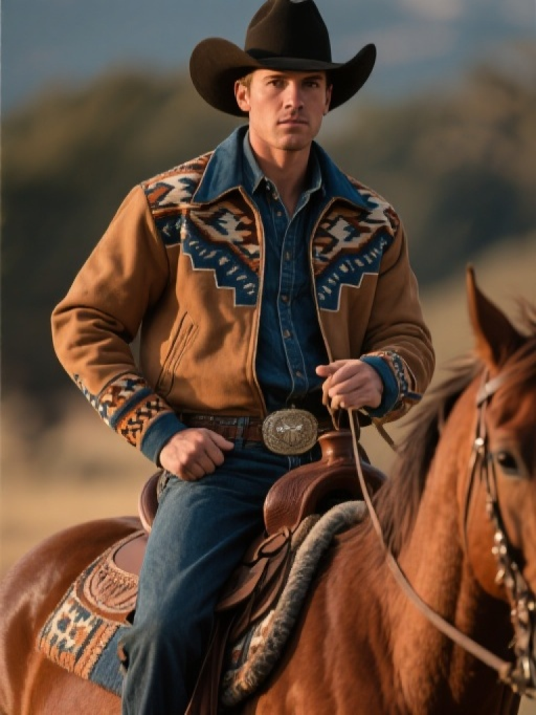 Southwestern Pattern Warrington Jacket