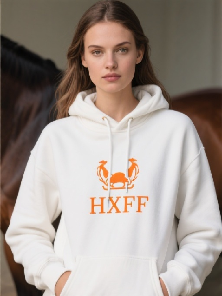 HXFF Women's Cozy Equestrian pullover Hoodies