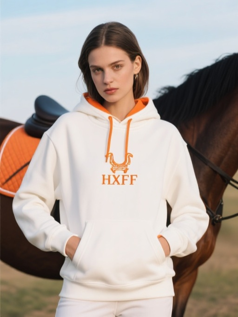 HXFF Women's Fashion Equestrian Hoodie