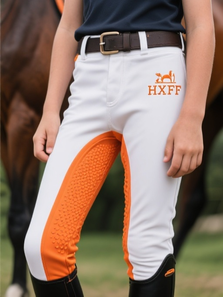 HXFF Boys' Classic Equestrian Riding Pants