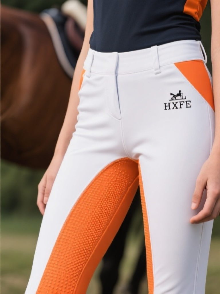 HXFF Girls' Performance Equestrian Pants