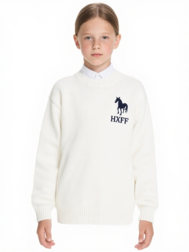 HXFF Girls' Equestrian Sweater