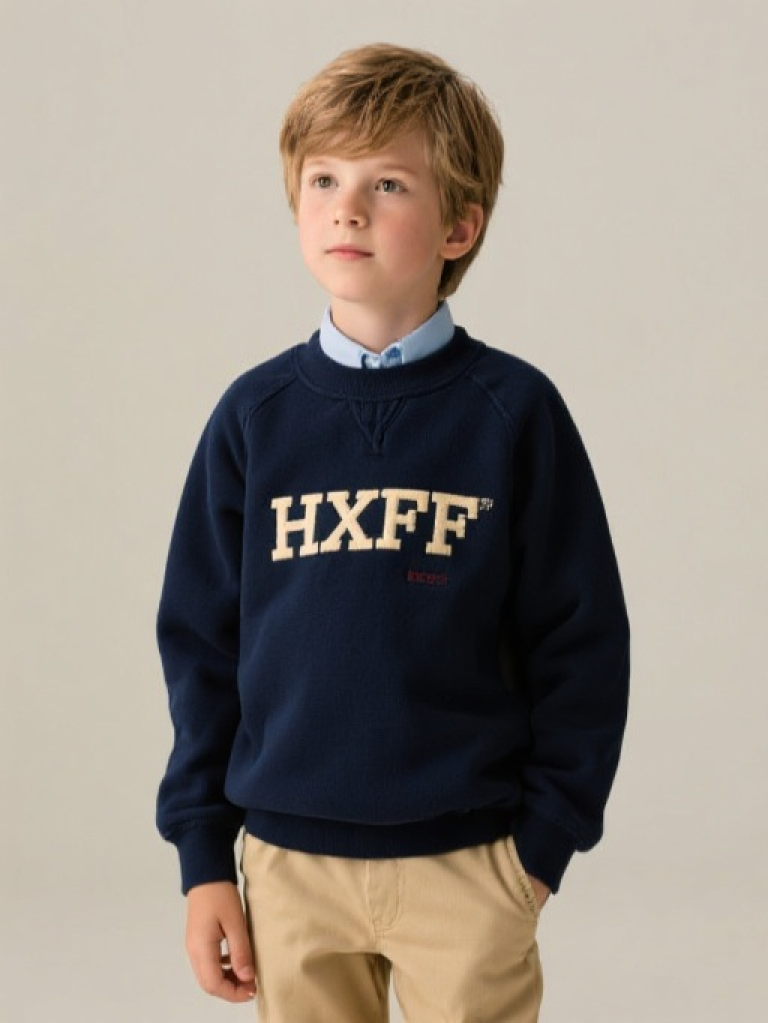 Youth Equestrian Sweater with HXFF Logo