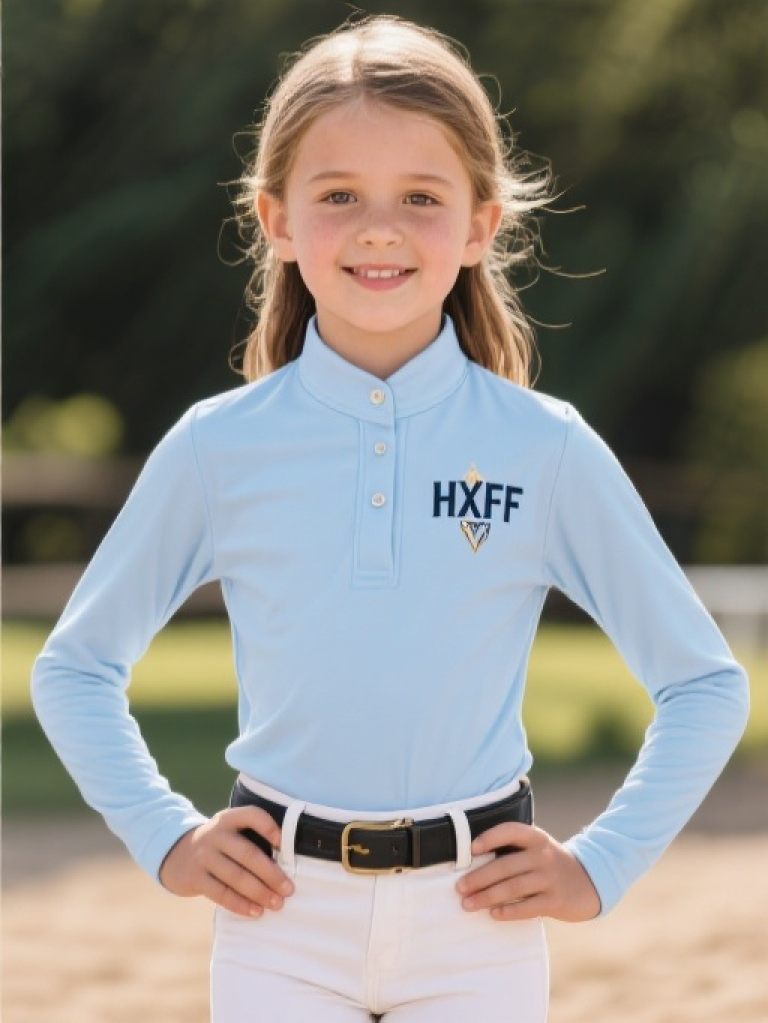Young Rider Long Sleeve Riding Shirt