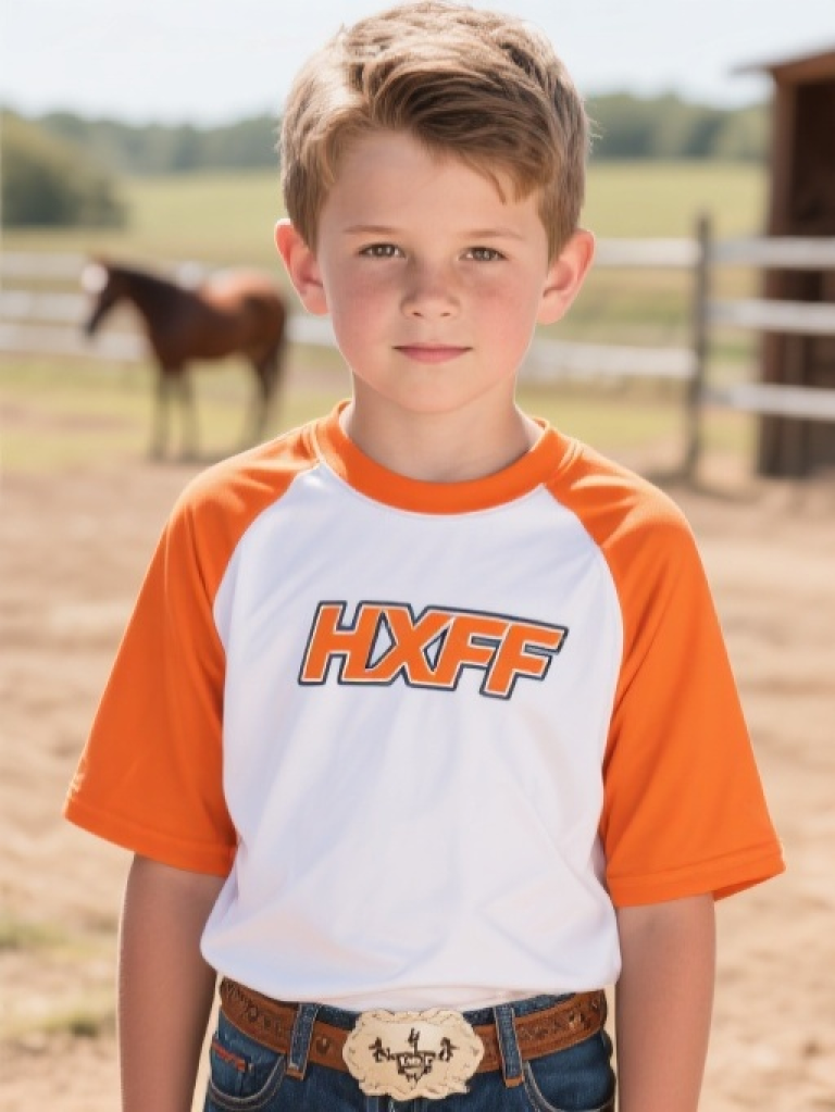 HXFF Boy's Print Training Tee