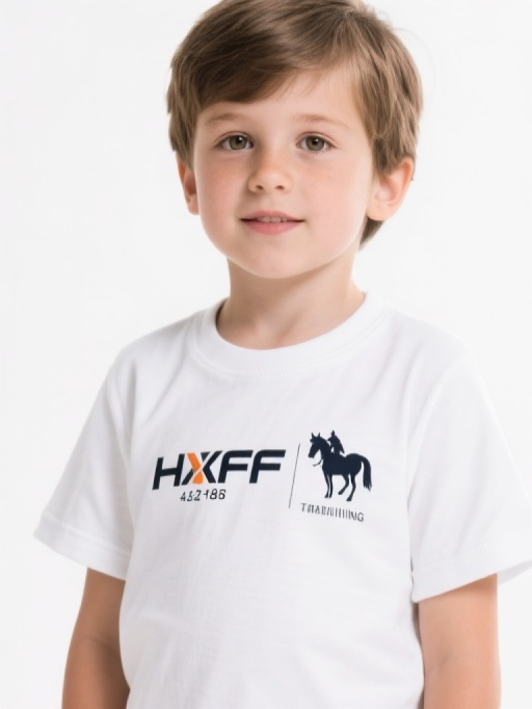 Kids' Equestrian Short sleeve Basic T-shirt