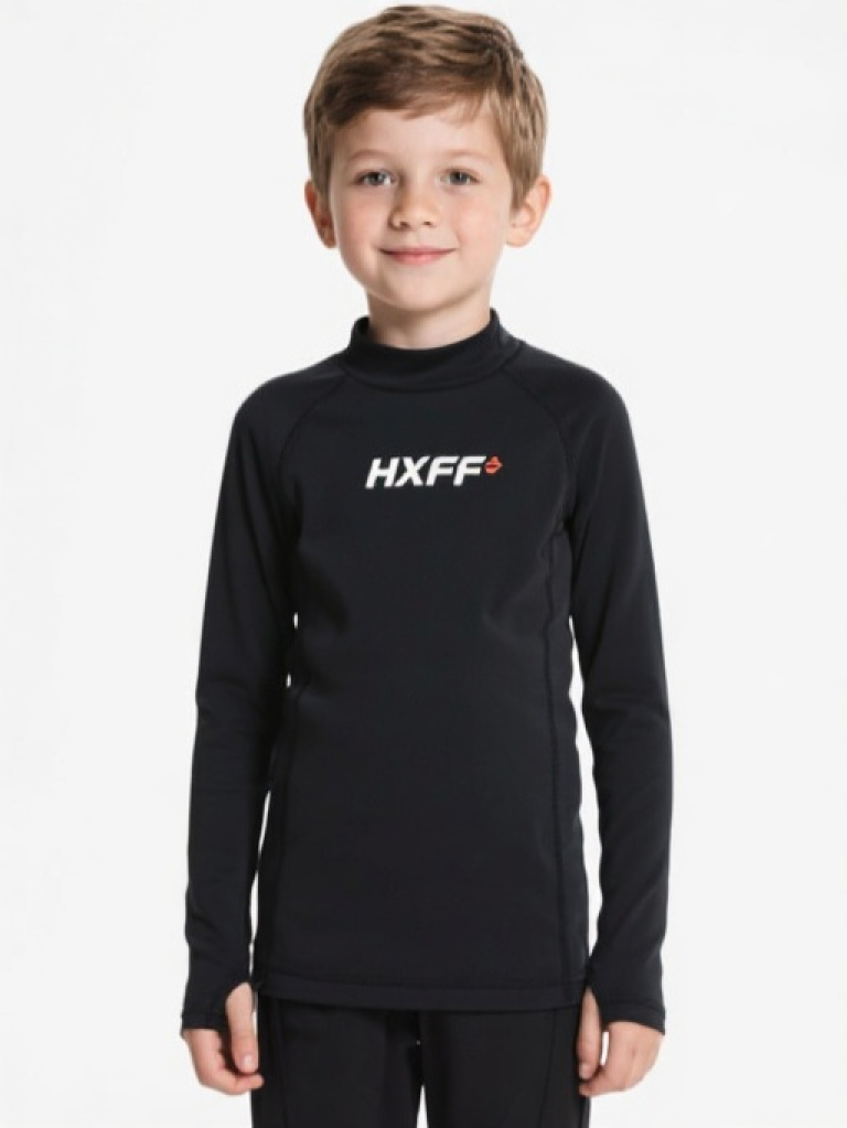Youth Long Sleeve Base Layer with HXFF Logo